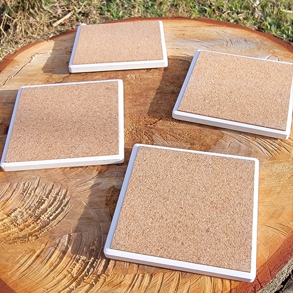 Ceramic Patriotic Coasters - Picture 2 of 4